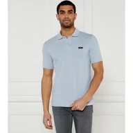 Koszule męskie - Calvin Klein Polo Slim Fit stretch pique - miniaturka - grafika 1