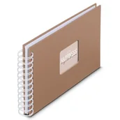 Albumy fotograficzne - Album HAMA Fine Art Brązowy (50 stron) - miniaturka - grafika 1