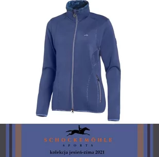 Schockemohle Kurtka damska RUBY.SP AW21 - jeans blue - Kurtki jeździeckie - miniaturka - grafika 1