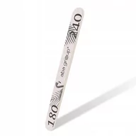 Akcesoria do paznokci - Aba Group Pilnik do Paznokci Flaming Prosty 180/240 Standard - miniaturka - grafika 1