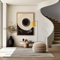 Lampy stojące - Klasyczna lampa podłogowa do salonu RIJAD - miniaturka - grafika 1