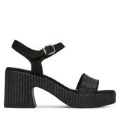 Espadryle damskie - Espadryle Tamaris 1-28311-44 Czarny - miniaturka - grafika 1