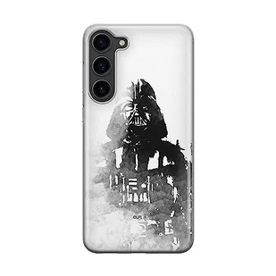 Etui Darth Vader 008 Star Wars Nadruk pełny Biały Producent: Samsung, Model: S23 PLUS - Etui i futerały do telefonów - miniaturka - grafika 1