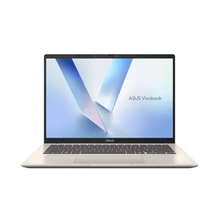ASUS Vivobook 14 X1407QA-LY045W Copilot+ PC Qualcomm Snapdragon X1-26-100 14" WUXGA 16 GB LPDDR5x-SDRAM 512 GB SSD Wi-Fi 6E (802.11ax) Windows 11 Home Złoto - Laptopy - miniaturka - grafika 1