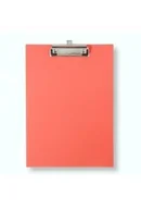 Teczki i skoroszyty - Deska A4 z klipem premium pomarańczowa - miniaturka - grafika 1