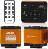 Mikroskopy i lupy - Kamera Techrebal do Mikroskopu Orange Pro 4K 8MP Sensor Sony RGB HDMI USB - miniaturka - grafika 1
