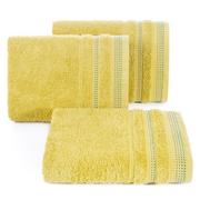 Ręczniki - Ręcznik EUROFIRANY Pola, ciemnożółty, 50x90 cm - miniaturka - grafika 1