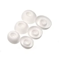 Akcesoria do słuchawek - gumki MKF-G-136 do słuchawek białe - miniaturka - grafika 1