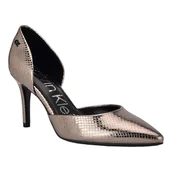 Czółenka - Calvin Klein Damskie czółenka Gloria, Cynowy wąż 060, 39 EU - miniaturka - grafika 1