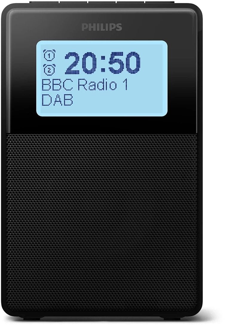 PHILIPS radio pulkstenis melns TAR5100/10 TAR5100/10 4895229158627