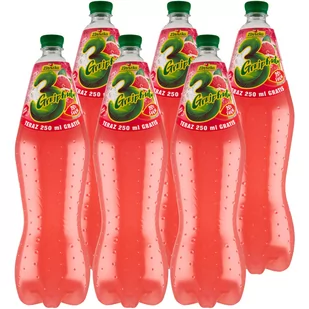 Zbyszko 3 Grejpfruty Napój gazowany 1,75 l x 6 sztuk - Napoje gazowane - miniaturka - grafika 1