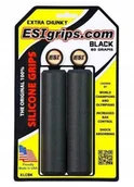 Kierownice rowerowe - ESI, Chwyty kierownicy, Grips Extra Chunky, czarne - miniaturka - grafika 1