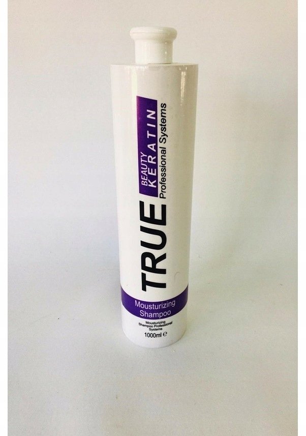 True Keratin professional system szampon nawilżający bez soli 1000ml