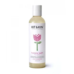 Kit and Kin Kit and Kin, Organiczny płyn do kąpieli maluszka, 250 ml - Kosmetyki kąpielowe dla dzieci - miniaturka - grafika 1
