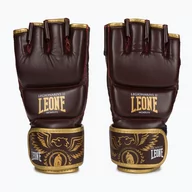 Rękawice bokserskie - Rękawice grapplingowe LEONE 1947 Legionarivs II MMA bordeaux - miniaturka - grafika 1