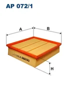 Filtry powietrza - Filtron AP 072/1 FILTR POWIETRZA - miniaturka - grafika 1