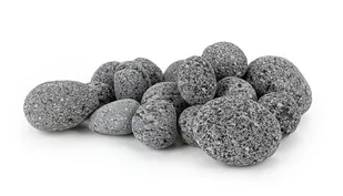 Lawa czarna otoczaki pebbles 5-7cm 1 kg - Dekoracje do akwarium - miniaturka - grafika 2