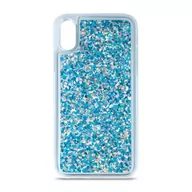 Etui i futerały do telefonów - TFO Nakładka Liquid Sparkle TPU do Samsung Galaxy A22 5G niebieska - miniaturka - grafika 1