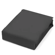 Prześcieradła - Prześcieradło z gumką Bawełna Naturalna 90x200 Alergik Grafit - miniaturka - grafika 1