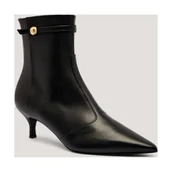 Botki damskie - Furla Skórzane botki na szpilce FURLA SFERA - miniaturka - grafika 1