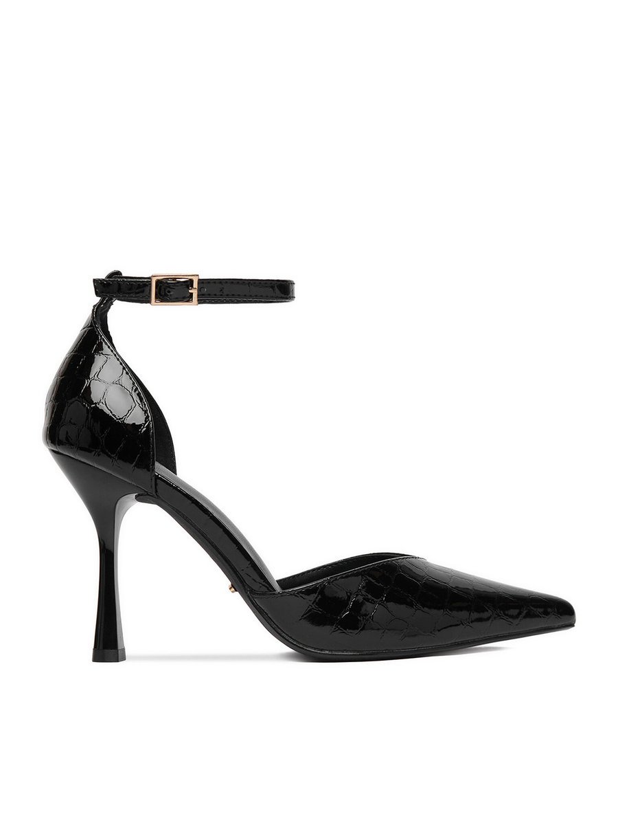 Deezee Szpilki Damskie Czarny DeeZee-CEO-LS6049-10 Czarny