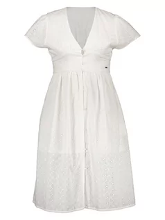 Sukienki - Pepe Jeans Sukienka w kolorze białym - grafika 1