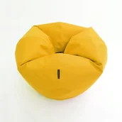 Fotele i pufy dla dzieci - Pufa Worek Dla Dzieci Driul Żółty - miniaturka - grafika 1