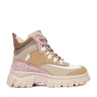 Buty dla dziewczynek - Trzewiki Roxy CEO-CP87-26125 Beżowy - miniaturka - grafika 1