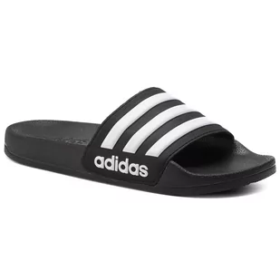 Adidas Klapki adilette Shower K G27625 Cblack/Ftwwht/Cblack - Klapki i japonki damskie - miniaturka - grafika 1