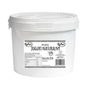 Jogurt Grecki 10% Wiadro 5 L Figand - Soki i napoje niegazowane - miniaturka - grafika 1