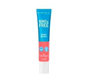 Rimmel Kind & Free Róż w kremie 002 Flushed Tangerine 15ml - Róże do policzków - miniaturka - grafika 1