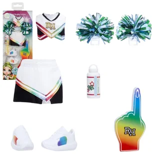 Rainbow High Fashion Pack Zestaw Modowy Stylizacja Dla Lalki Cheerleaderka - Akcesoria dla lalek - miniaturka - grafika 1