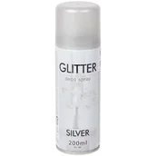 Farby i media malarskie - Farba W Sprayu Efekt Brokatu 200 Ml Srebrna - miniaturka - grafika 1