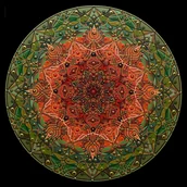 Dekoratorstwo - Haft diamentowy Mandala wyciszająca - miniaturka - grafika 1