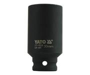 Nasadki do elektronarzędzi - Yato nasadka udarowa długa 1/2 30 mm YT-1050 - miniaturka - grafika 1