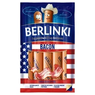 Pasztet i przetwory mięsne - Berlinki Bacon 250G - miniaturka - grafika 1