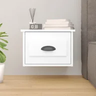 Szafki nocne - vidaXL Wisząca szafka nocna, biała, 41,5x36x28 cm - miniaturka - grafika 1