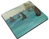 Podkładki pod mysz - Podkładka Widok na morze, spokojna pogoda (Vue de mer, temps calme) Édouard Manet 36x29cm - miniaturka - grafika 1