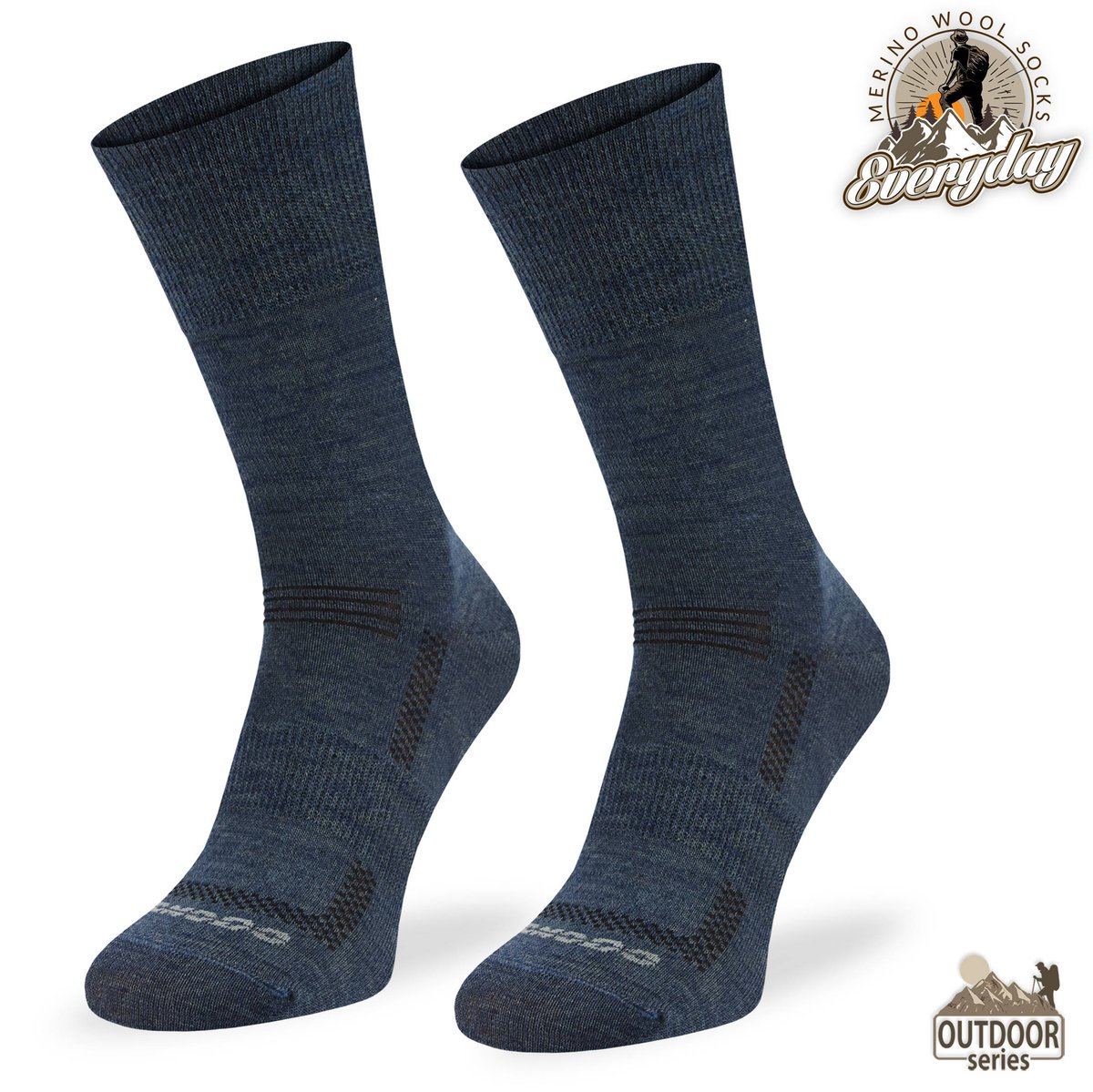 Comodo, Skarpety Trekkingowe, Niebieskie, rozmiar 43/46