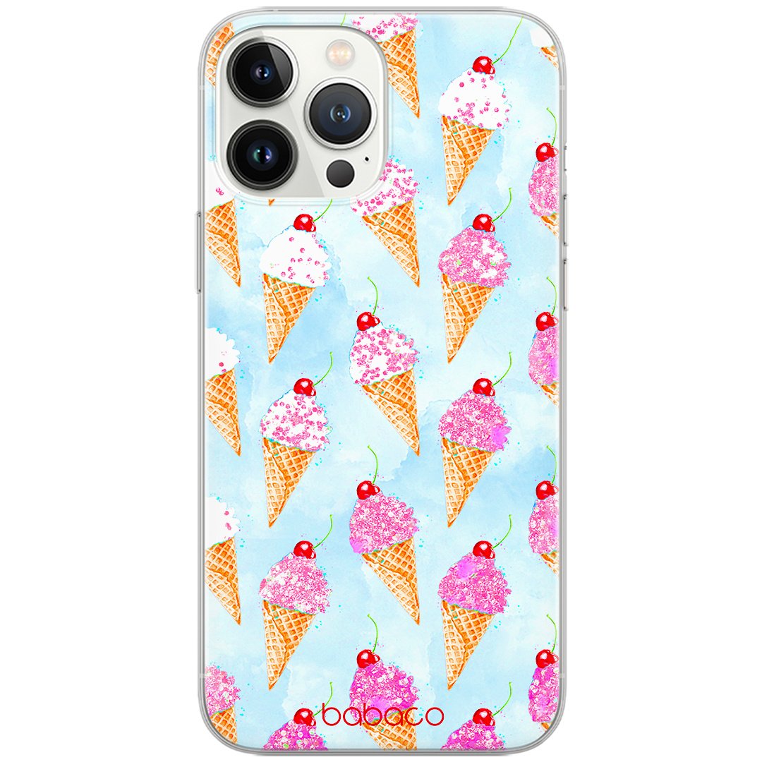 Etui do Samsung GALAXY NOTE 20 ULTRA Lody 002 Babaco Nadruk pełny Niebieski