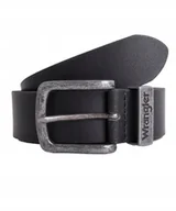 Paski - Pasek Wrangler BASIC METAL LOOP 112125432 W0080US01 Black 115 - miniaturka - grafika 1