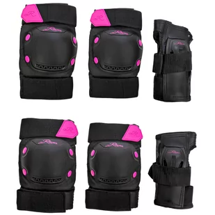 Ochraniacze Raven Dexard Black/Pink S - Ochraniacze - miniaturka - grafika 1