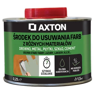 Axton Środek do usuwania farby z różnych materiałów 0.25 l - Rozpuszczalniki i preparaty do czyszczenia - miniaturka - grafika 1