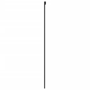 Drzwi przesuwne, czarne, 90x205 cm, szkło hartowane, aluminium 8721012120457 - Drzwi wewnętrzne - miniaturka - grafika 6
