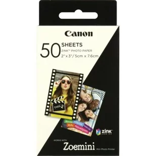 Canon Papier fotograficzny ZP-2030 50x76 mm 50 ks pro Zoemini 3215C002) - Akcesoria czyszczące do aparatów fotograficznych - miniaturka - grafika 1