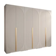 Szafa przesuwna Garderoba MANHATTAN RYFEL 5 300 gł. 47 biały