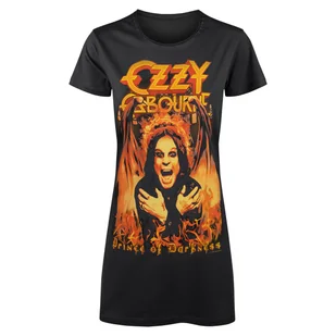 tunika OZZY OSBOURNE - PRINCE OF DARKNESS ciemnoszara-S - Bluzki damskie - miniaturka - grafika 1