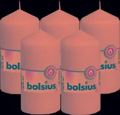 Świece - Bolsius Świeca pieńkowa 120/60 kremowa - miniaturka - grafika 1