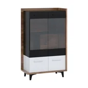 Kredensy - Kredens 2D BOX-12 Box MebloCross Craft Złoty / Biały Mat / Czarny Mat - miniaturka - grafika 1