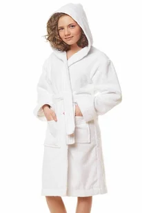 Szlafrok dziecięcy frotte Sailor biały 158/164 - Szlafroki dla dzieci - miniaturka - grafika 1